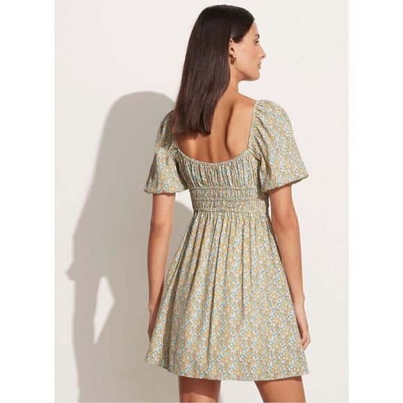 Anthropologie Faithfull The Brand Sylvie Mini Dress Sabinosa Floral Print 12 NWT - Picture 3 of 17